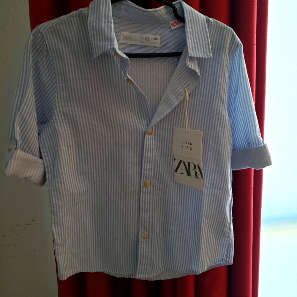 Boy zara shirt new